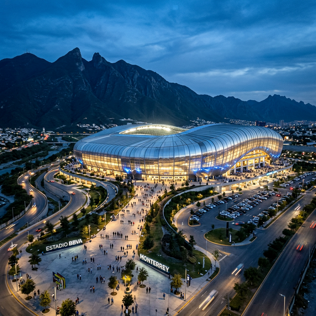 Estadio BBVA, Monterrey &mdash; sede del Mundial 2026